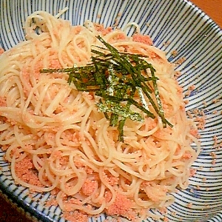 簡単！焼きたらこそうめん